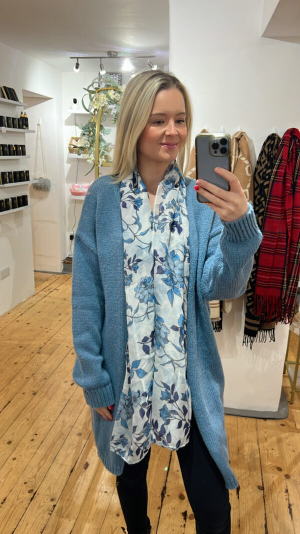 Blue Cardigan