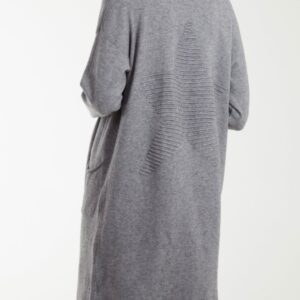 Star Back Long Cardigan